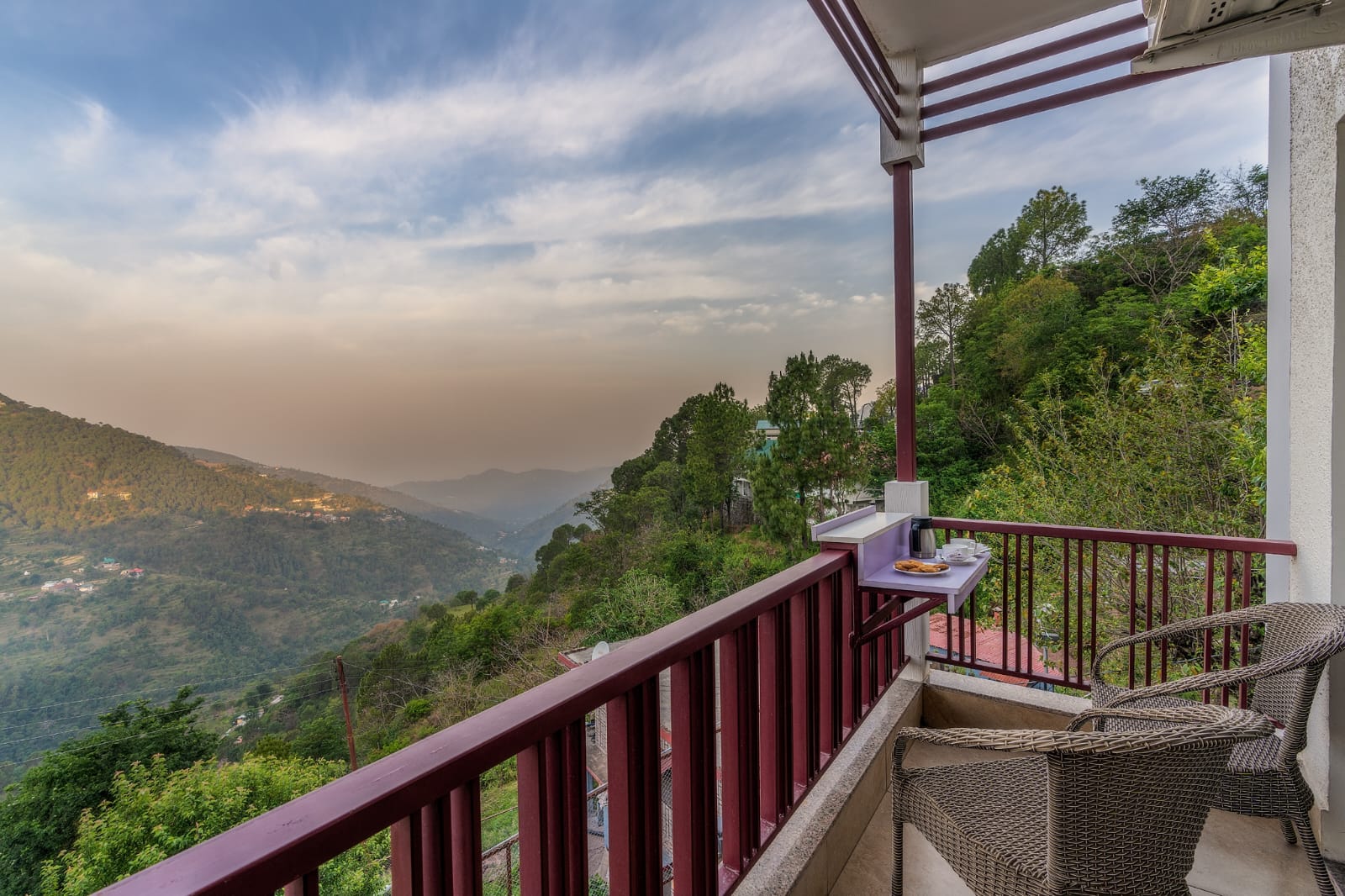hotel balcony view